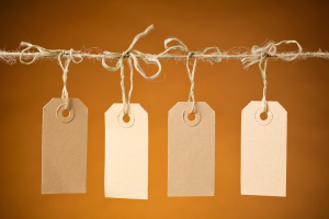 Four Retail Price Labels