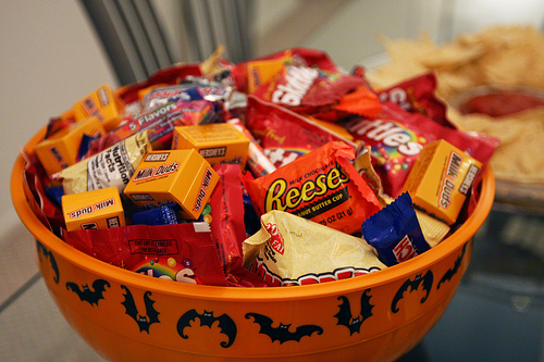 bowl of candy