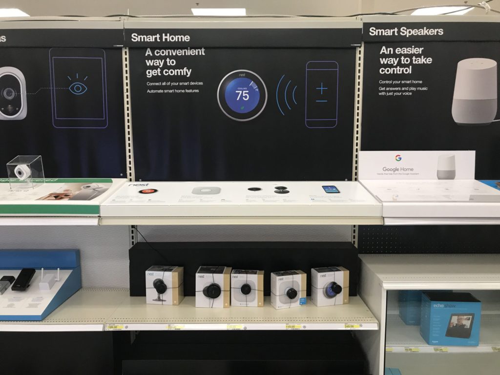 Smart Home Target display