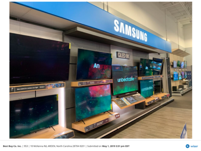La pantalla de la mejor compra de Samsung